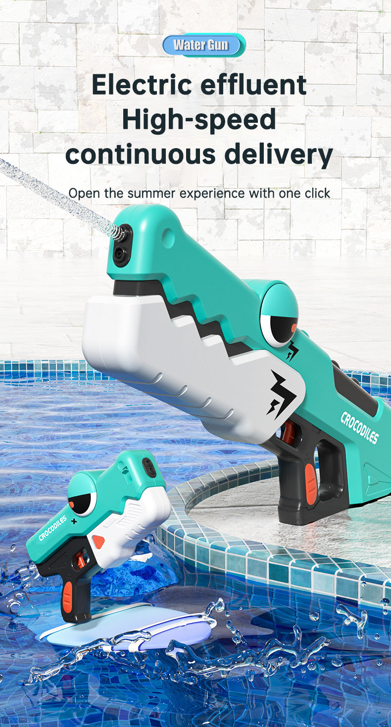Pistola ad acqua elettrica CROCOGUN!!!