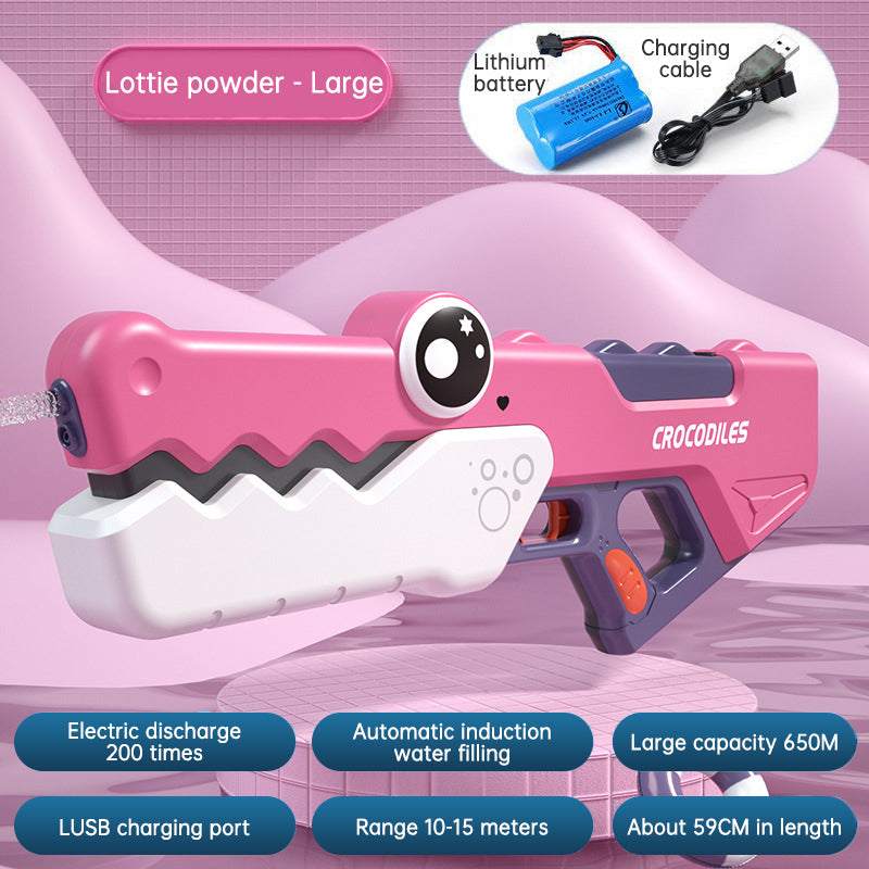 Pistola ad acqua elettrica CROCOGUN!!!