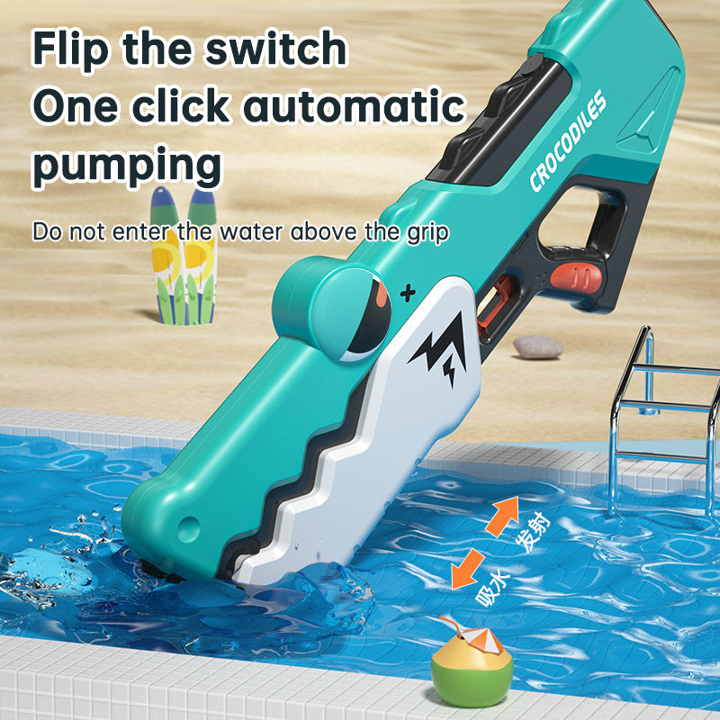 Pistola ad acqua elettrica CROCOGUN!!!