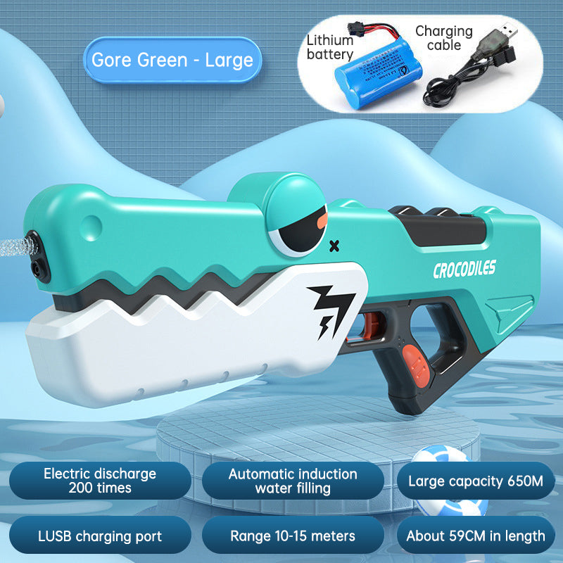 Pistola ad acqua elettrica CROCOGUN!!!