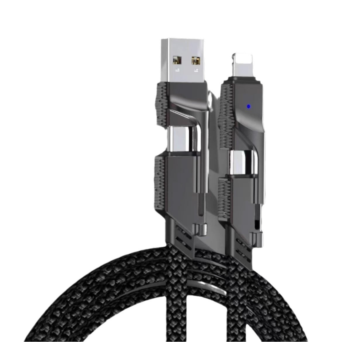 Cavo 4-in-1 USB-C e Lightning PD 100W