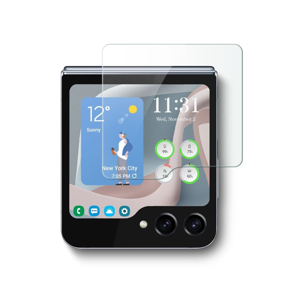 Pellicola Vetro Temperato 9H Anti-Spia per Galaxy Z Flip