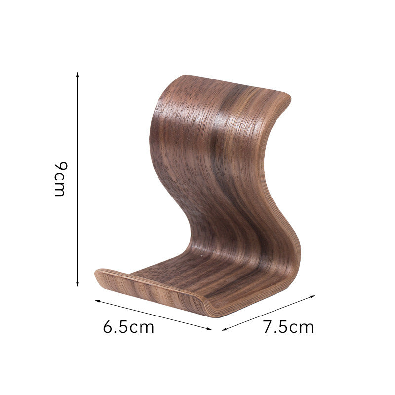 Supporto in Legno per Smartphone – Stand Desktop