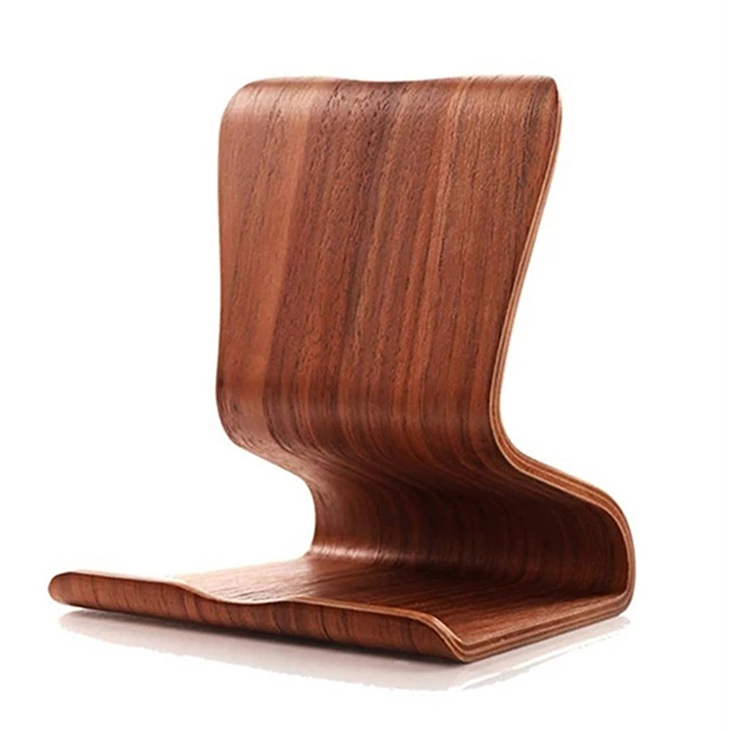 Supporto in Legno per Laptop – Scrivania Laterale con Ricarica
