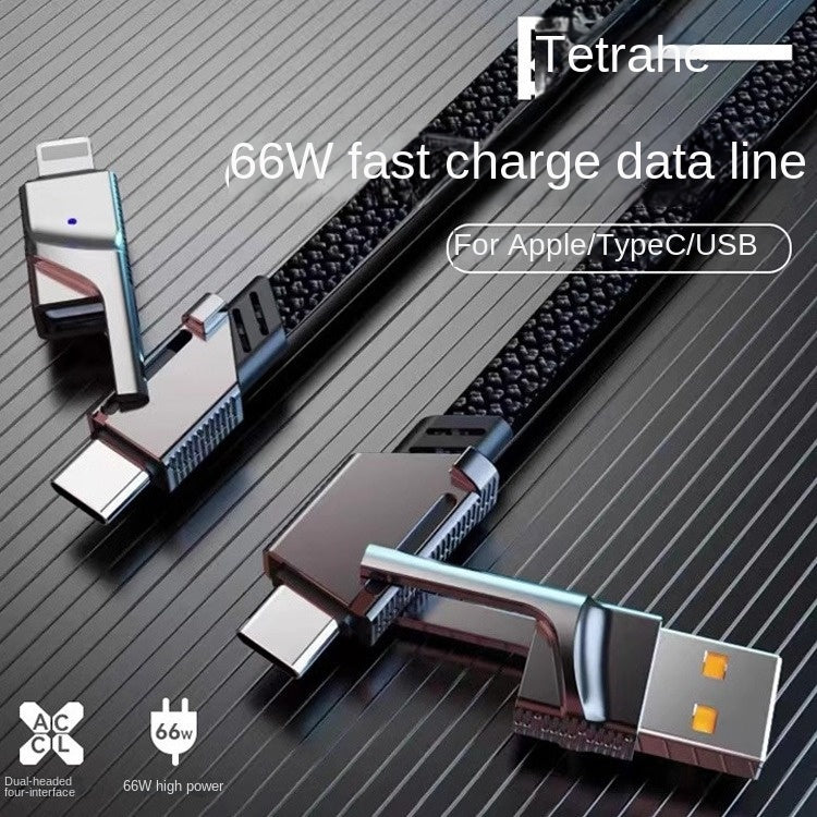 Cavo 4-in-1 USB-C e Lightning PD 100W