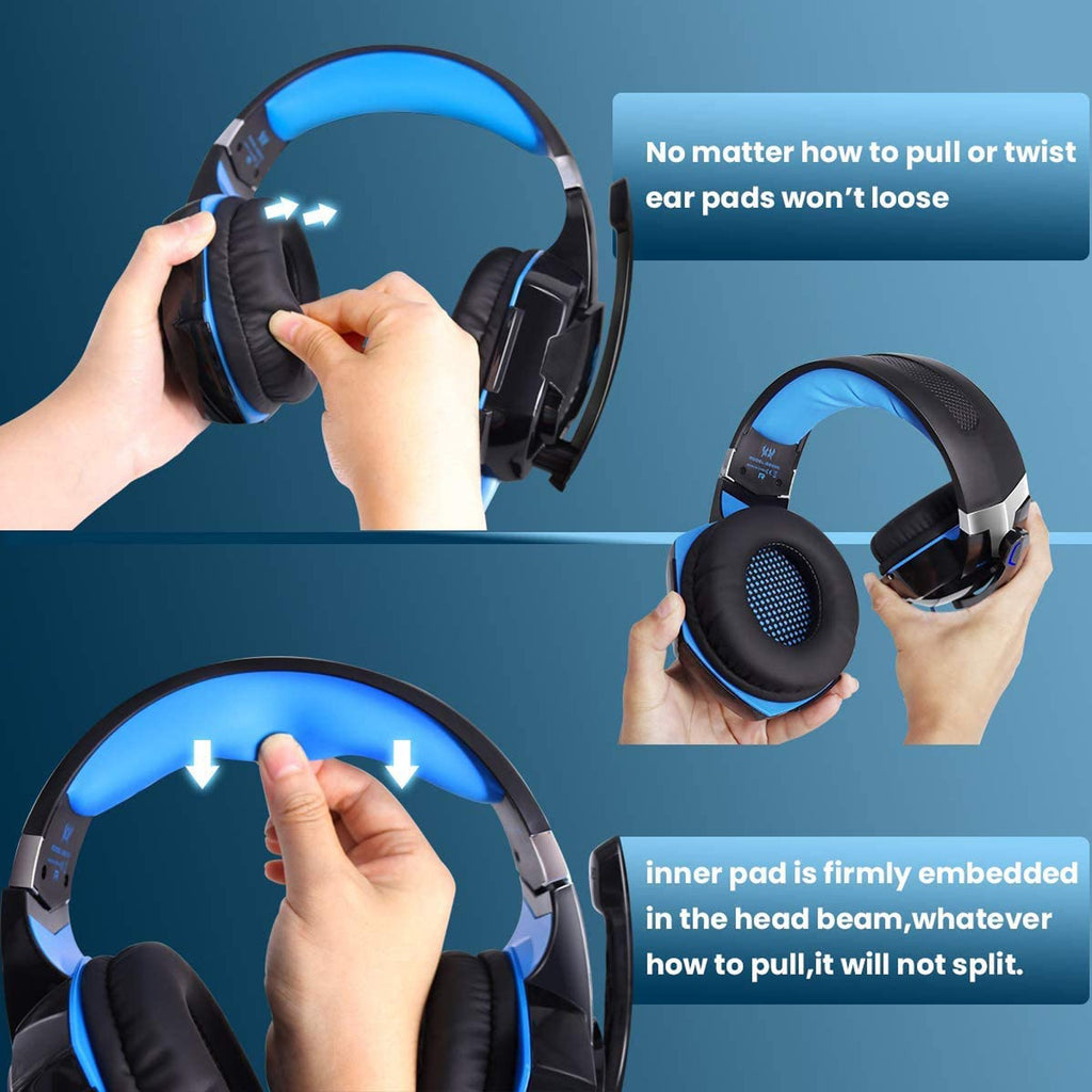 Cuffie Gaming Cablate RGB G2000 – Bassi Potenziati