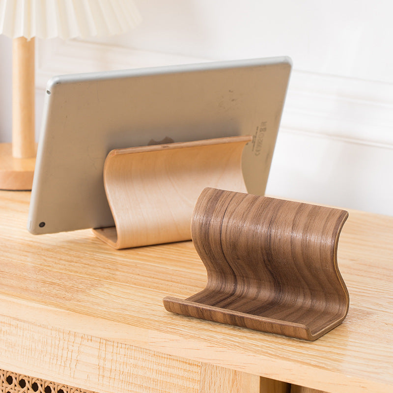 Supporto in Legno per Smartphone – Stand Desktop