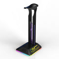 Porta Cuffie da Scrivania con Illuminazione RGB LED