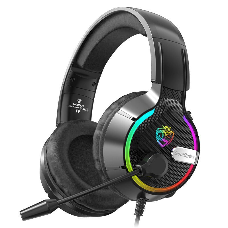 Cuffie Gaming Cablate RGB con Microfono – Soulbytes S19