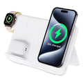 Caricatore Wireless 3-in-1 15W – per iPhone, Apple Watch e AirPods – Compatibile Samsung – MagSafe