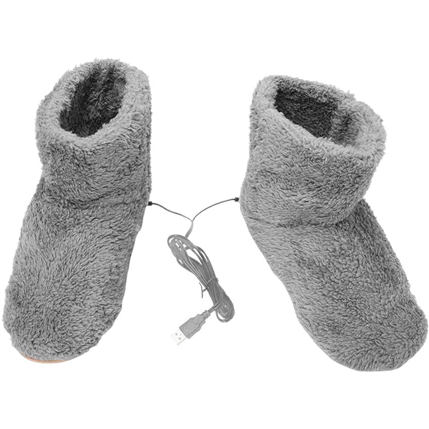 Stivali Riscaldanti USB – Pantofole Invernali Riscaldate Unisex in Velluto