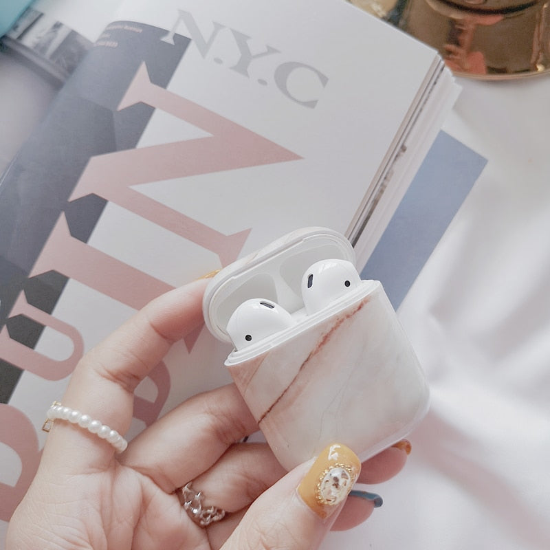 Custodia AirPods 2 in Marmo – Cover Rigida
