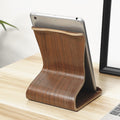 Supporto in Legno per Laptop – Scrivania Laterale con Ricarica