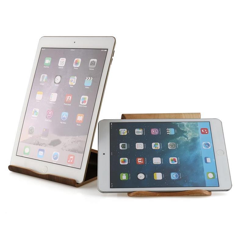 Supporto in Legno per Laptop – Scrivania Laterale con Ricarica