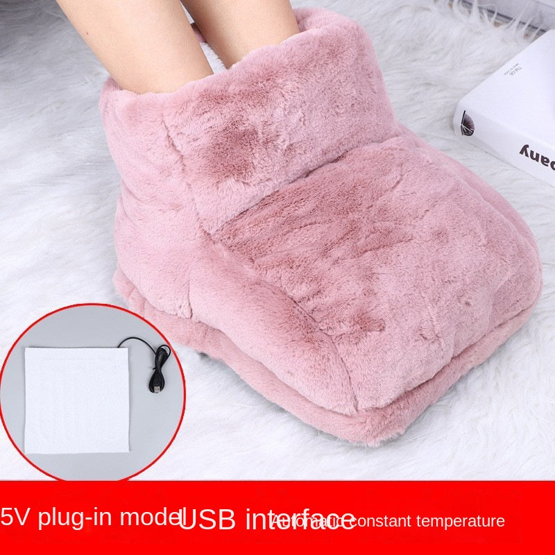 Stivaletti Riscaldanti USB – Scalda Piedi Elettrico Alto con Controller 3 Livelli