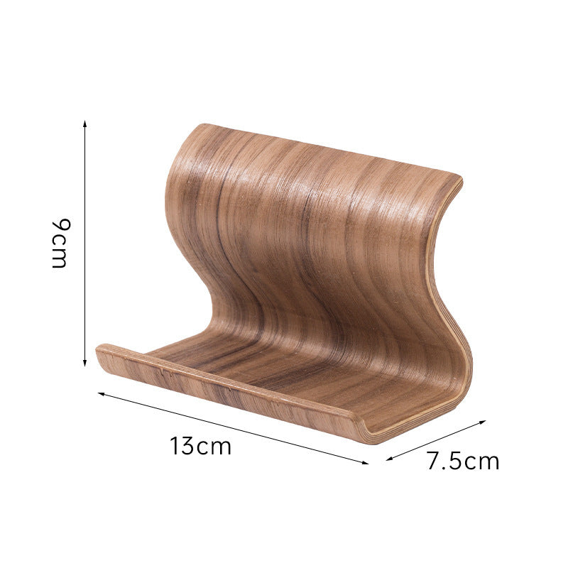 Supporto in Legno per Smartphone – Stand Desktop