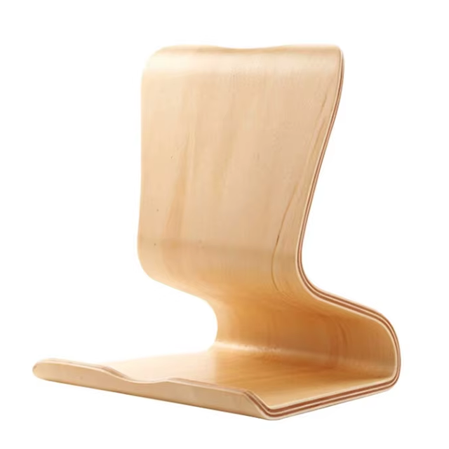 Supporto in Legno per Laptop – Scrivania Laterale con Ricarica