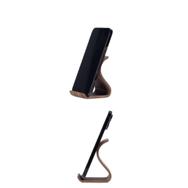 Supporto in Legno per Smartphone – Stand Desktop