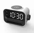 Sveglia Bluetooth con Ricarica Wireless 15W – Speaker 5W RGB e Luce Ambientale – Controllo Vocale