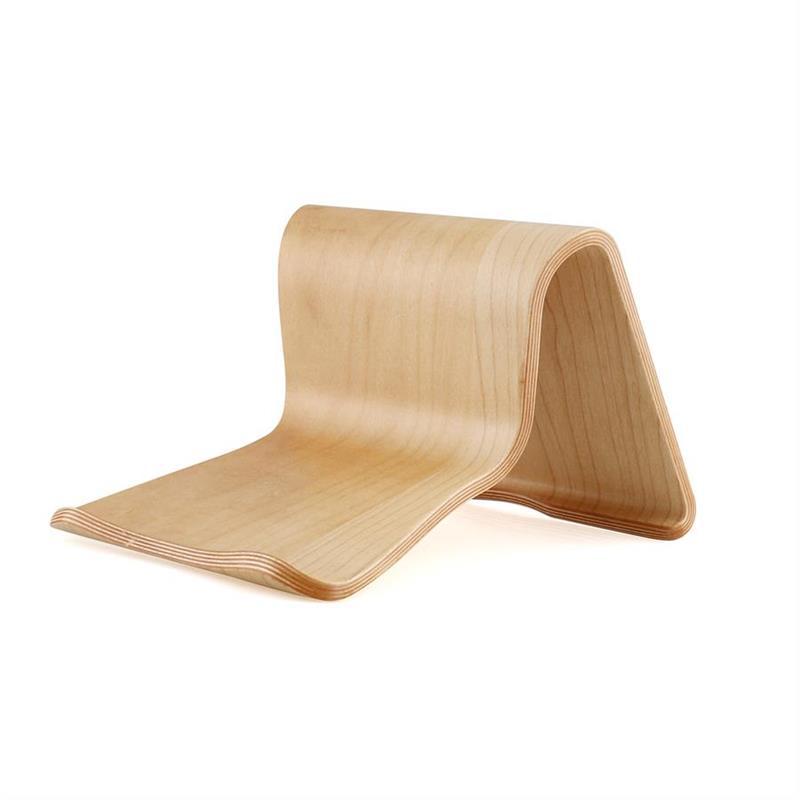 Supporto in Legno per Laptop – Scrivania Laterale con Ricarica