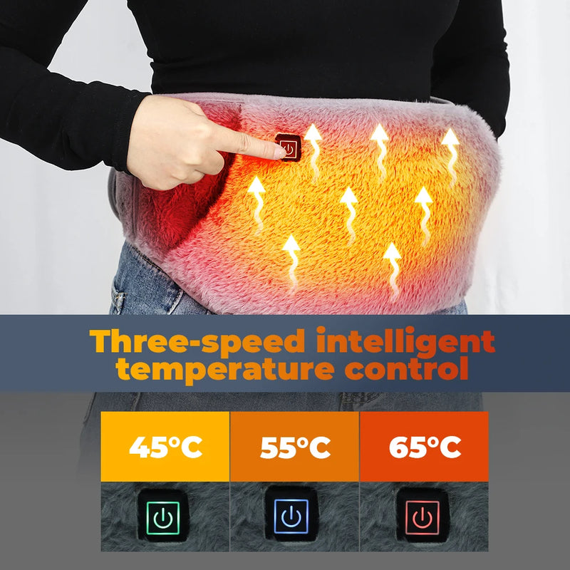 Cintura Riscaldante USB – Scalda Mani e Vita con Grafene, 3 Temperature